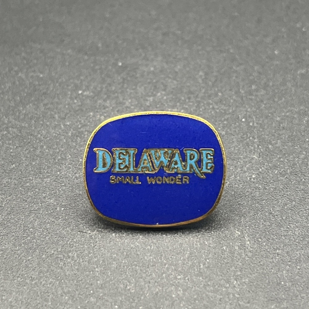 Delaware Small Wonder United States Of America Lapel Hat Pin